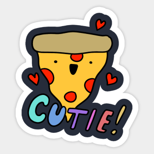 Cutie Pizza Sticker